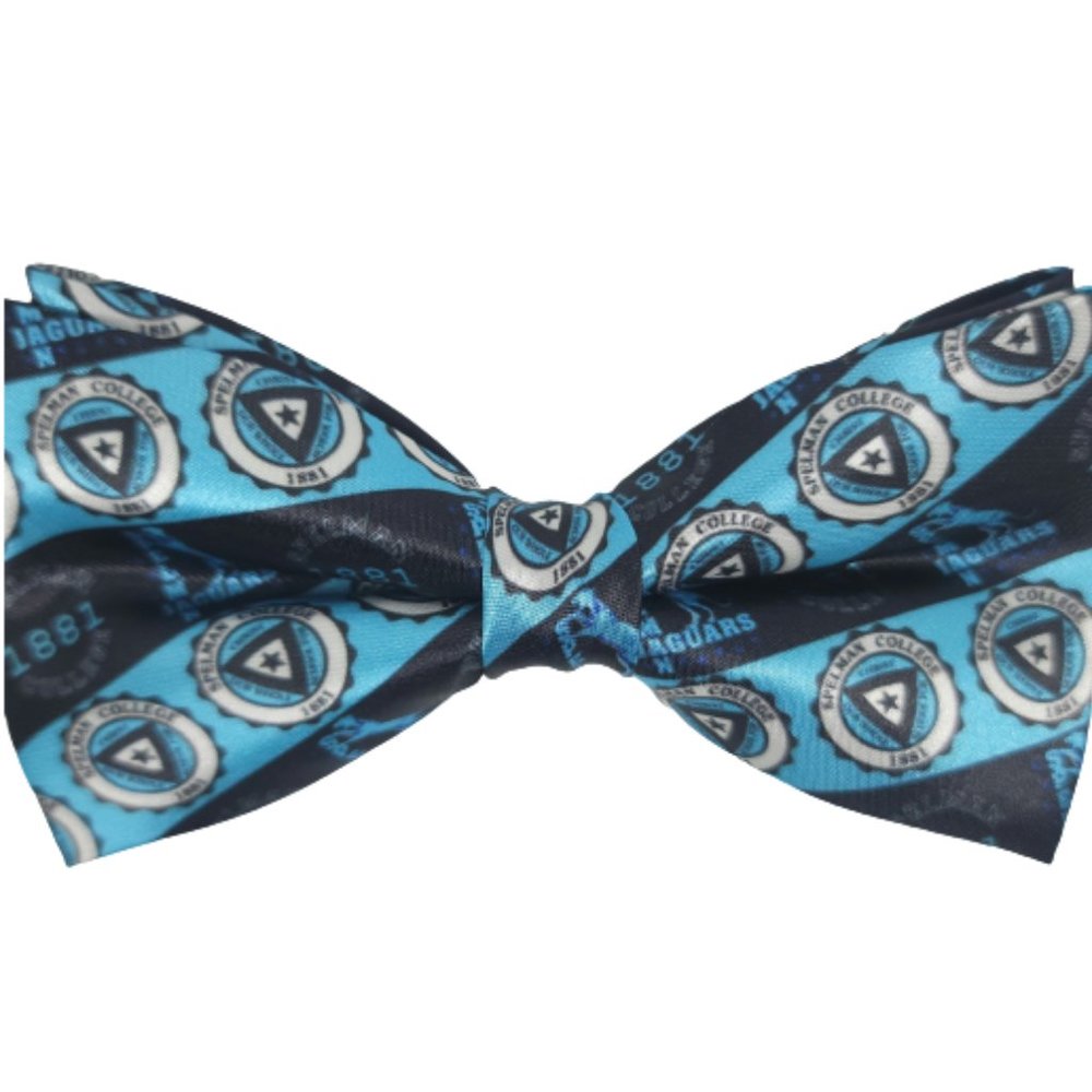 Spelman College bow tie , New! HBCU! Superman College clip-on bowtie